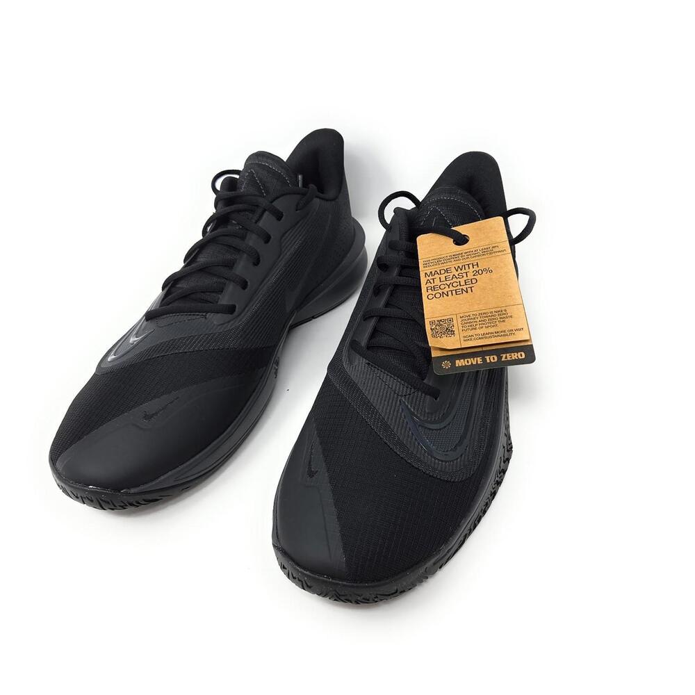 Nike Precision 7 Basketball Shoes Sneakers, Black Anthracite, Size 12 NEW